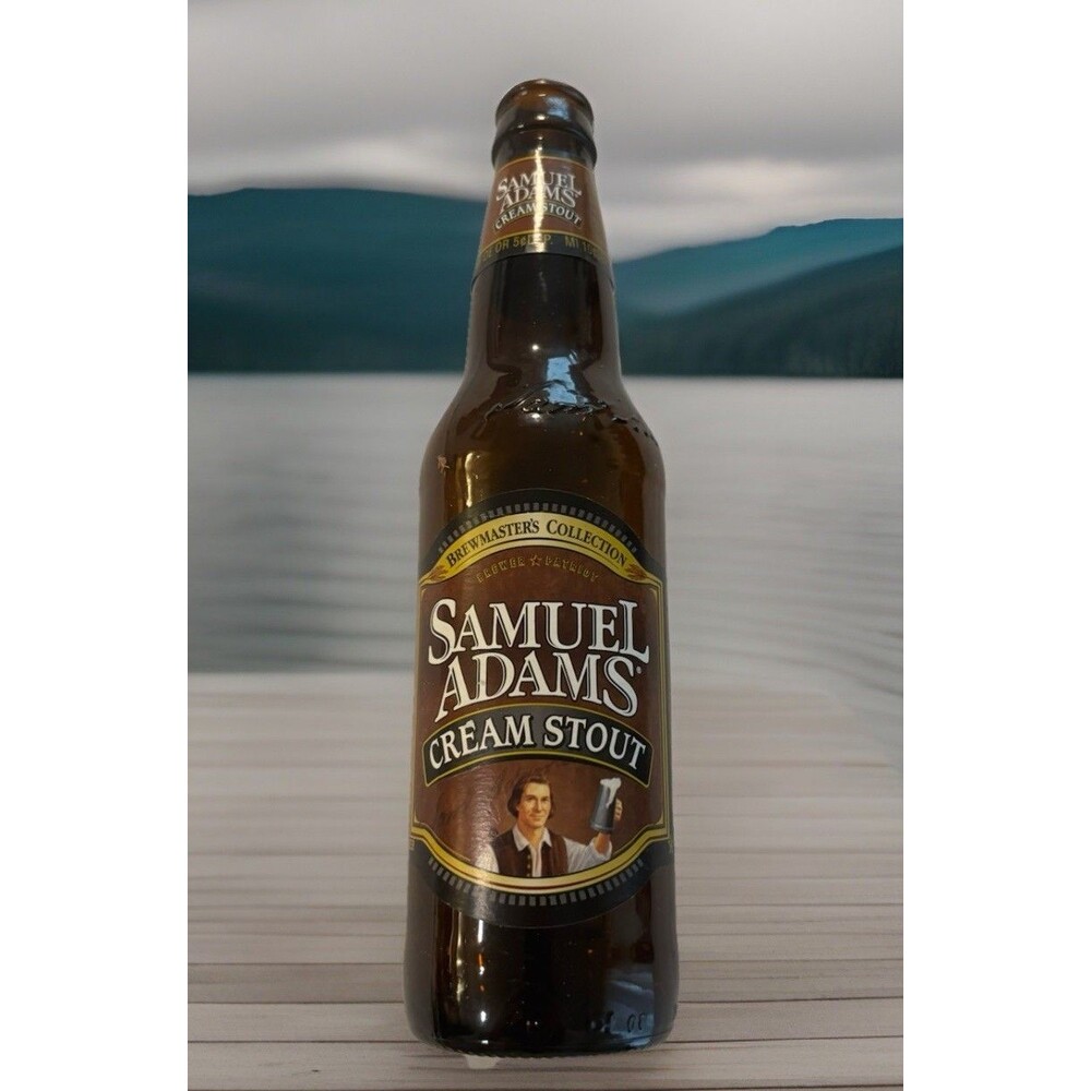 Samuel Adams Cream Stout Bottle From Boston MA 2000s Brewmaster’s Collection
